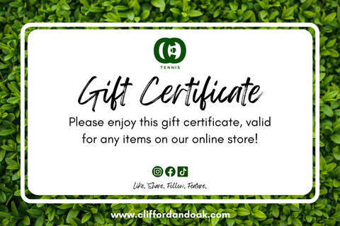 Clifford & Oak Gift Certificate